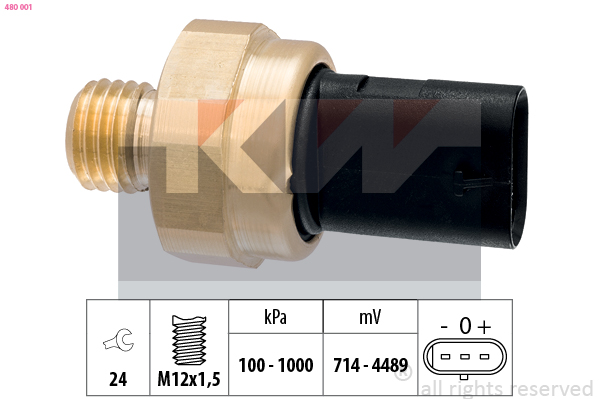 Oliedruksensor KW 480 001