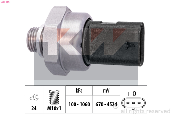 Oliedruksensor KW 480 015