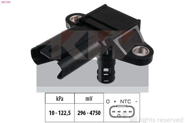 MAP sensor KW 493 159