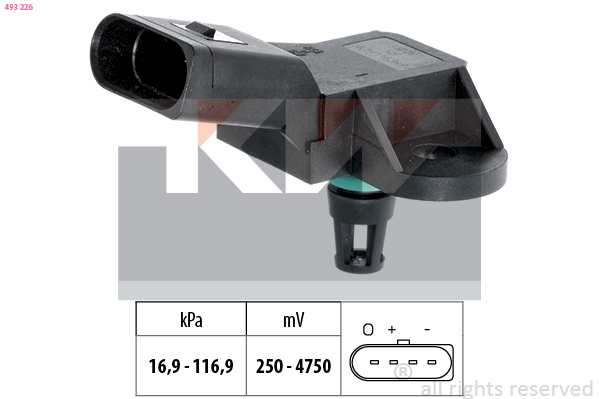 Druksensor KW 493 226