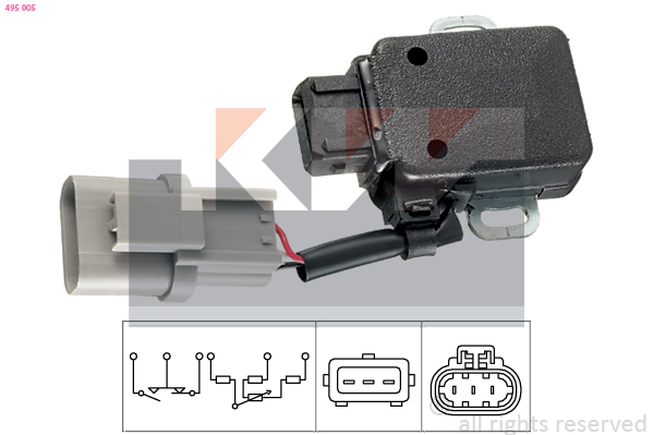 Sensor diverse KW 495 005