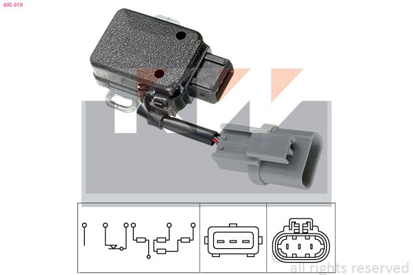 Sensor diverse KW 495 019