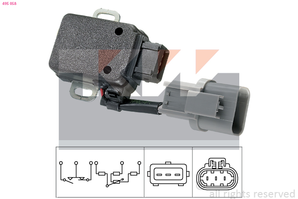 Sensor diverse KW 495 058