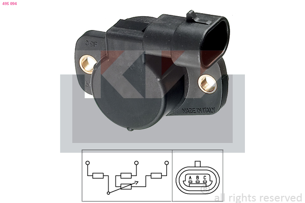 Sensor diverse KW 495 094