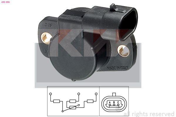 Sensor diverse KW 495 096