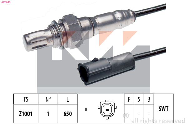 Lambda-sonde KW 497 046