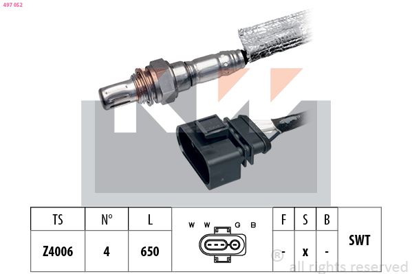 Lambda-sonde KW 497 052