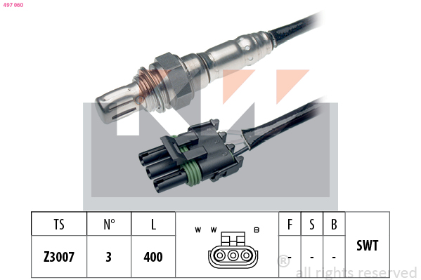 Lambda-sonde KW 497 060