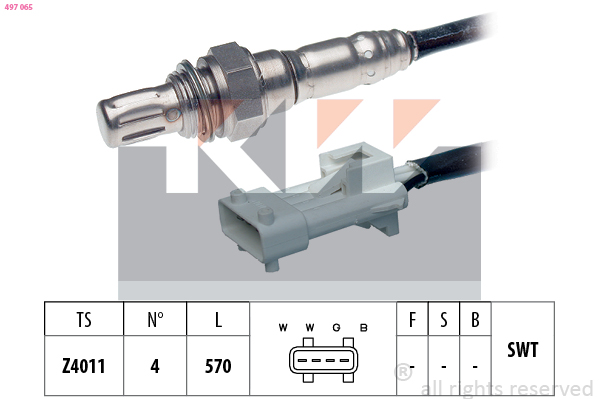 Lambda-sonde KW 497 065