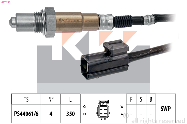 Lambda-sonde KW 497 196