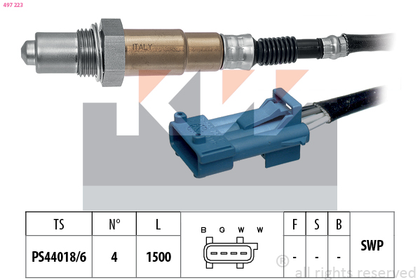 Lambda-sonde KW 497 223