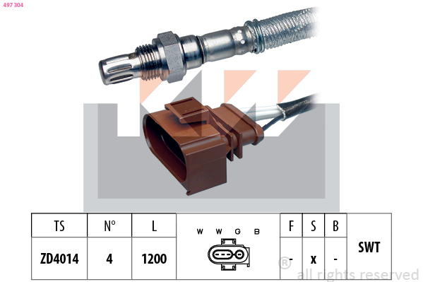 Lambda-sonde KW 497 304