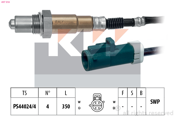 Lambda-sonde KW 497 318