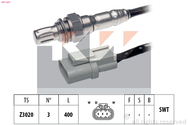 Lambda-sonde KW 497 327