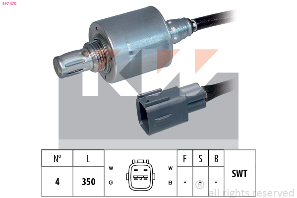 Lambda-sonde KW 497 470