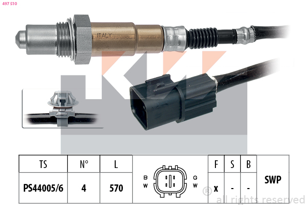 Lambda-sonde KW 497 510