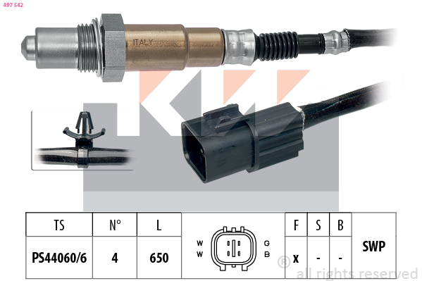 Lambda-sonde KW 497 542