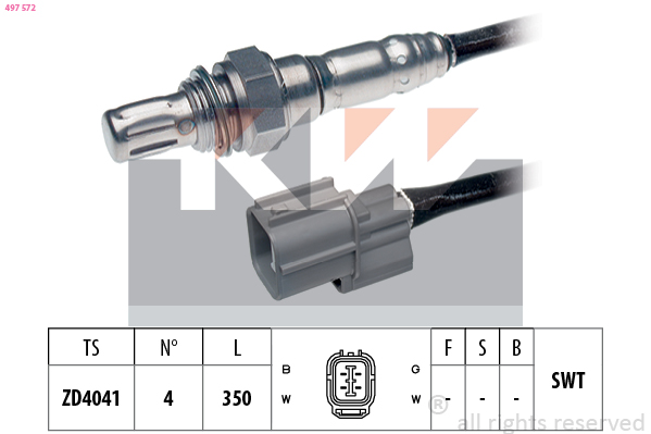 Lambda-sonde KW 497 572