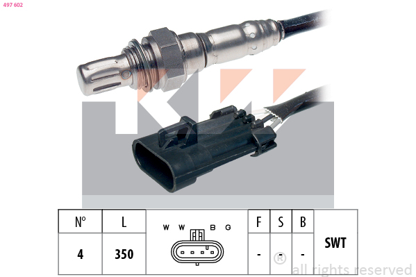 Lambda-sonde KW 497 602