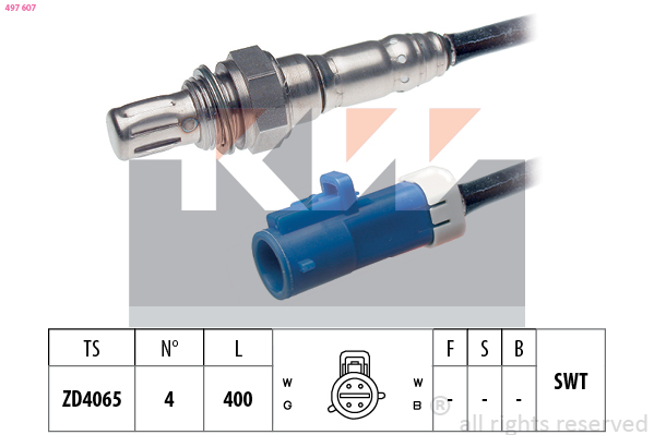 Lambda-sonde KW 497 607