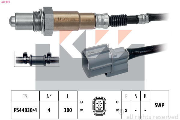 Lambda-sonde KW 497 725