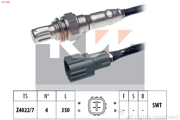 Lambda-sonde KW 497 898