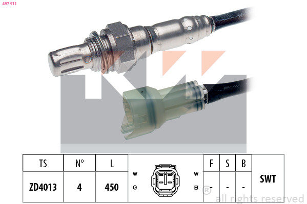 Lambda-sonde KW 497 911