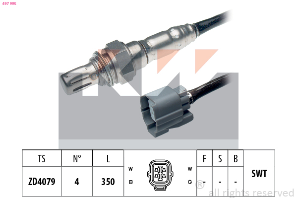 Lambda-sonde KW 497 995