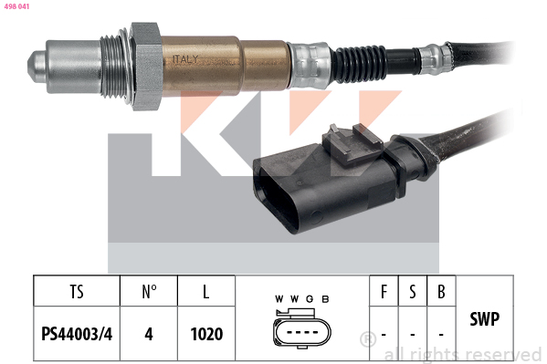 Lambda-sonde KW 498 041