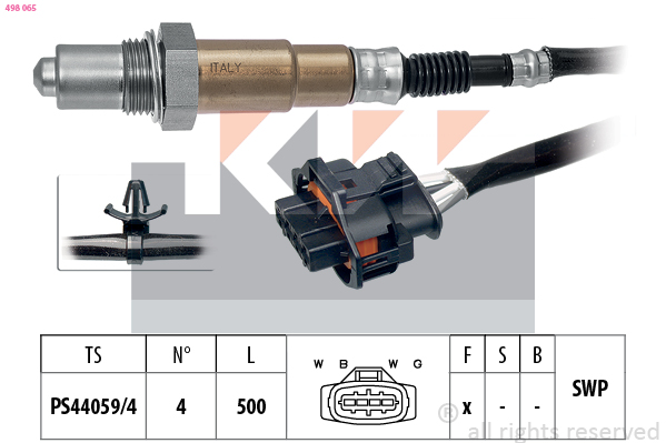 Lambda-sonde KW 498 065