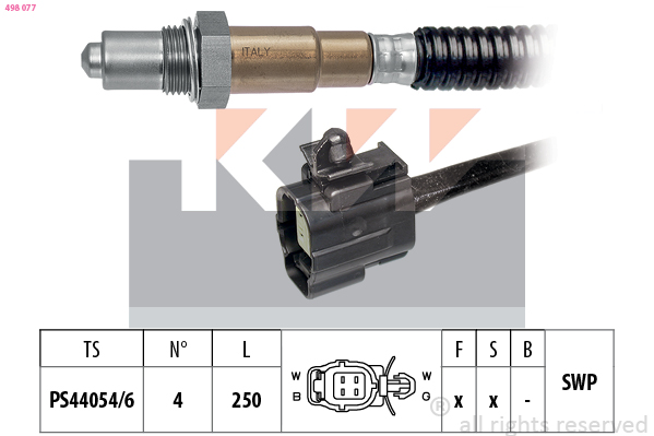 Lambda-sonde KW 498 077