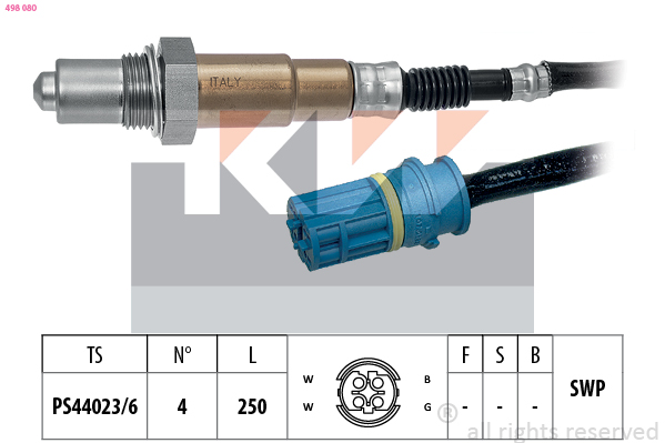 Lambda-sonde KW 498 080