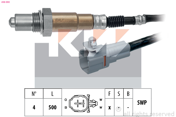 Lambda-sonde KW 498 090