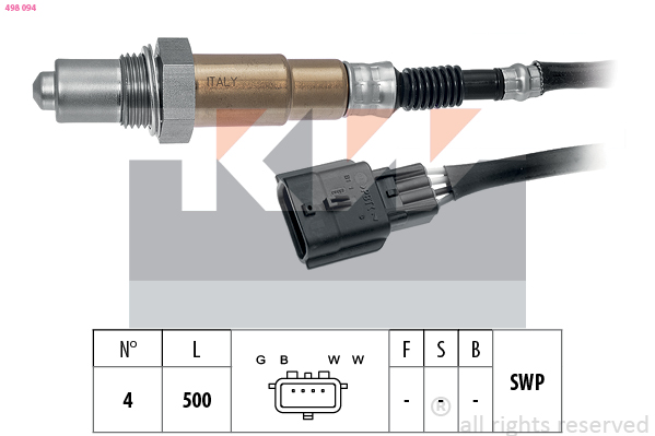 Lambda-sonde KW 498 094