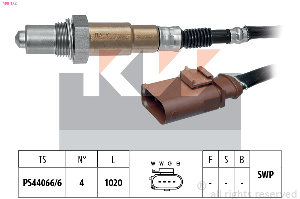 Lambda-sonde KW 498 172