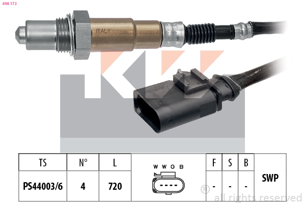 Lambda-sonde KW 498 173