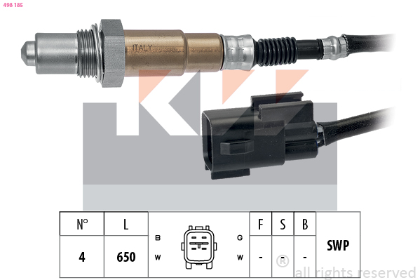 Lambda-sonde KW 498 185