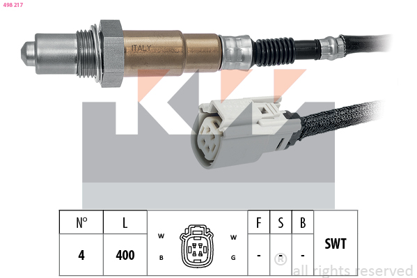 Lambda-sonde KW 498 217