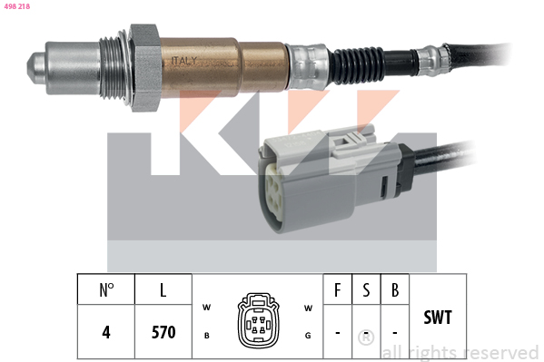 Lambda-sonde KW 498 218