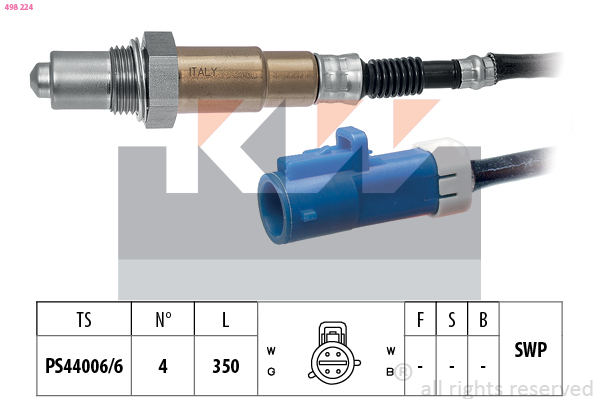 Lambda-sonde KW 498 224