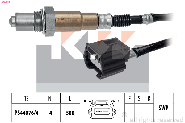 Lambda-sonde KW 498 227