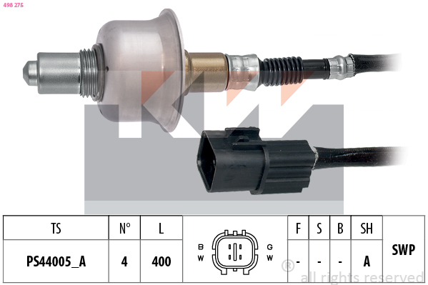 Lambda-sonde KW 498 275