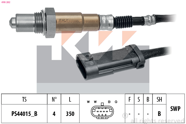 Lambda-sonde KW 498 282