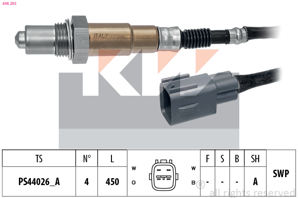 Lambda-sonde KW 498 293