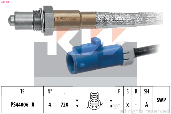 Lambda-sonde KW 498 298