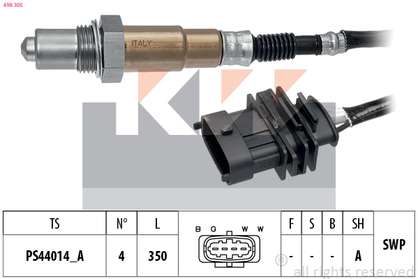 Lambda-sonde KW 498 305