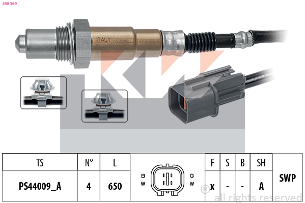 Lambda-sonde KW 498 369