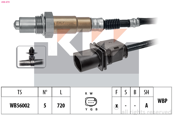 Lambda-sonde KW 498 479