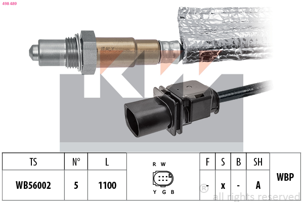 Lambda-sonde KW 498 489