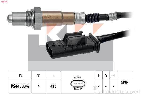 Lambda-sonde KW 498 495